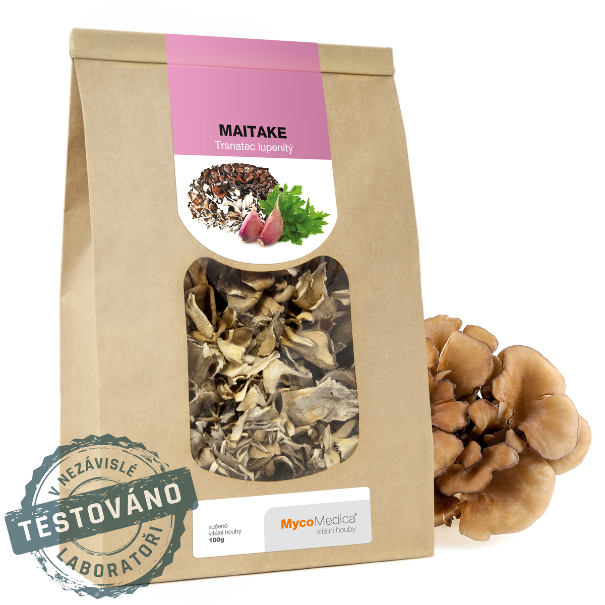 MycoMedica MAITAKE | Hen of the woods | Maitake Mushroom | Grifola frondosa | dried mushrooms | 100 g