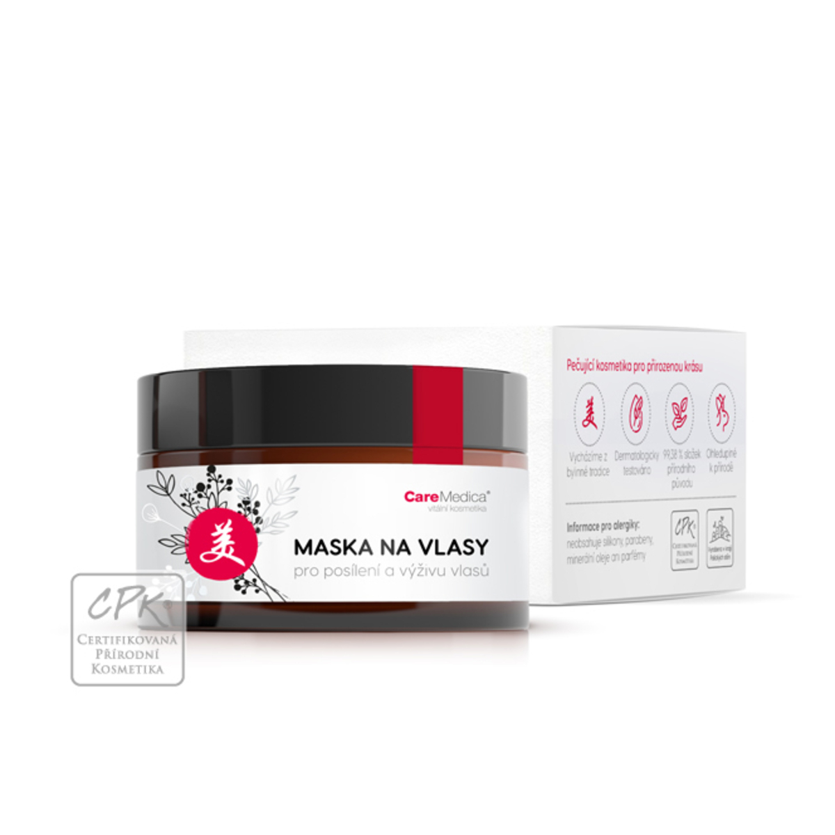 CareMedica Maska na vlasy | 70 ml