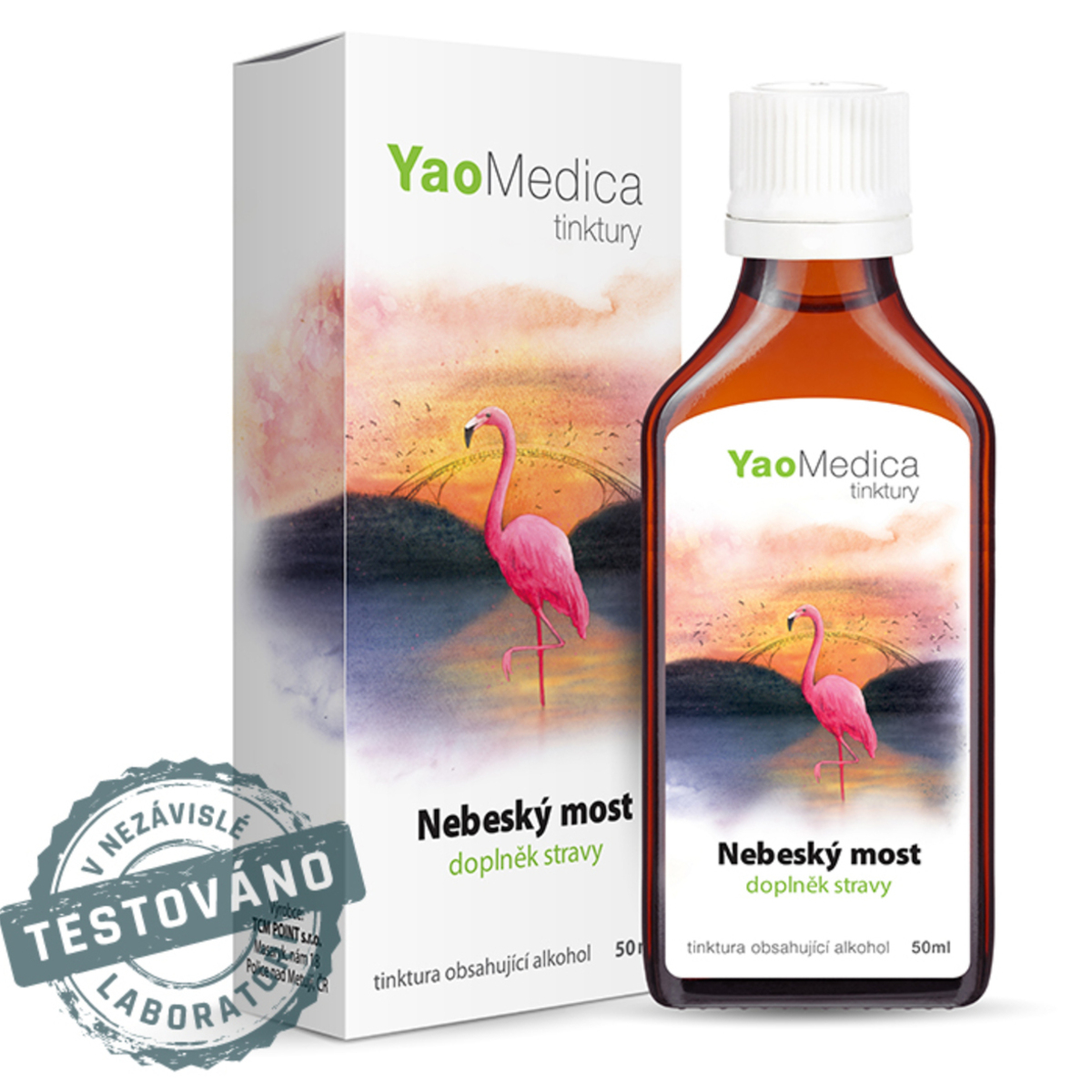 YaoMedica TINKTÚRA 015 - Nebeský most | KRČNÁ CHRBTICA + KĹBY + KOSTI | 50 ml