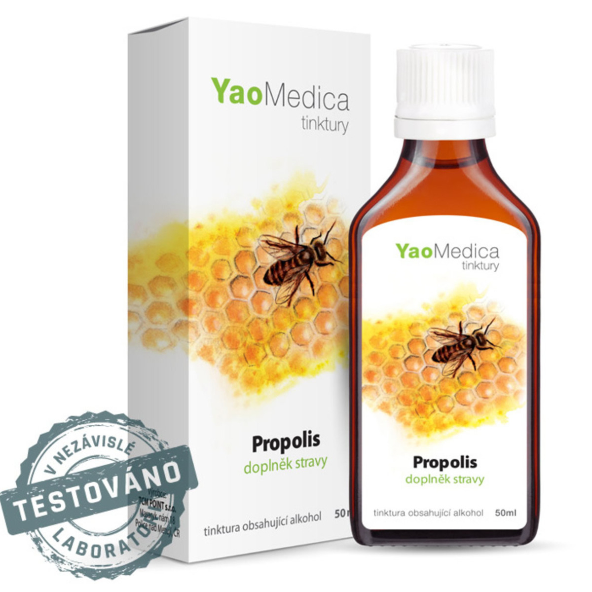 YaoMedica TINCTURE 099 - Propolis | SKIN + MUCOUS MEMBRANES | 50 ml
