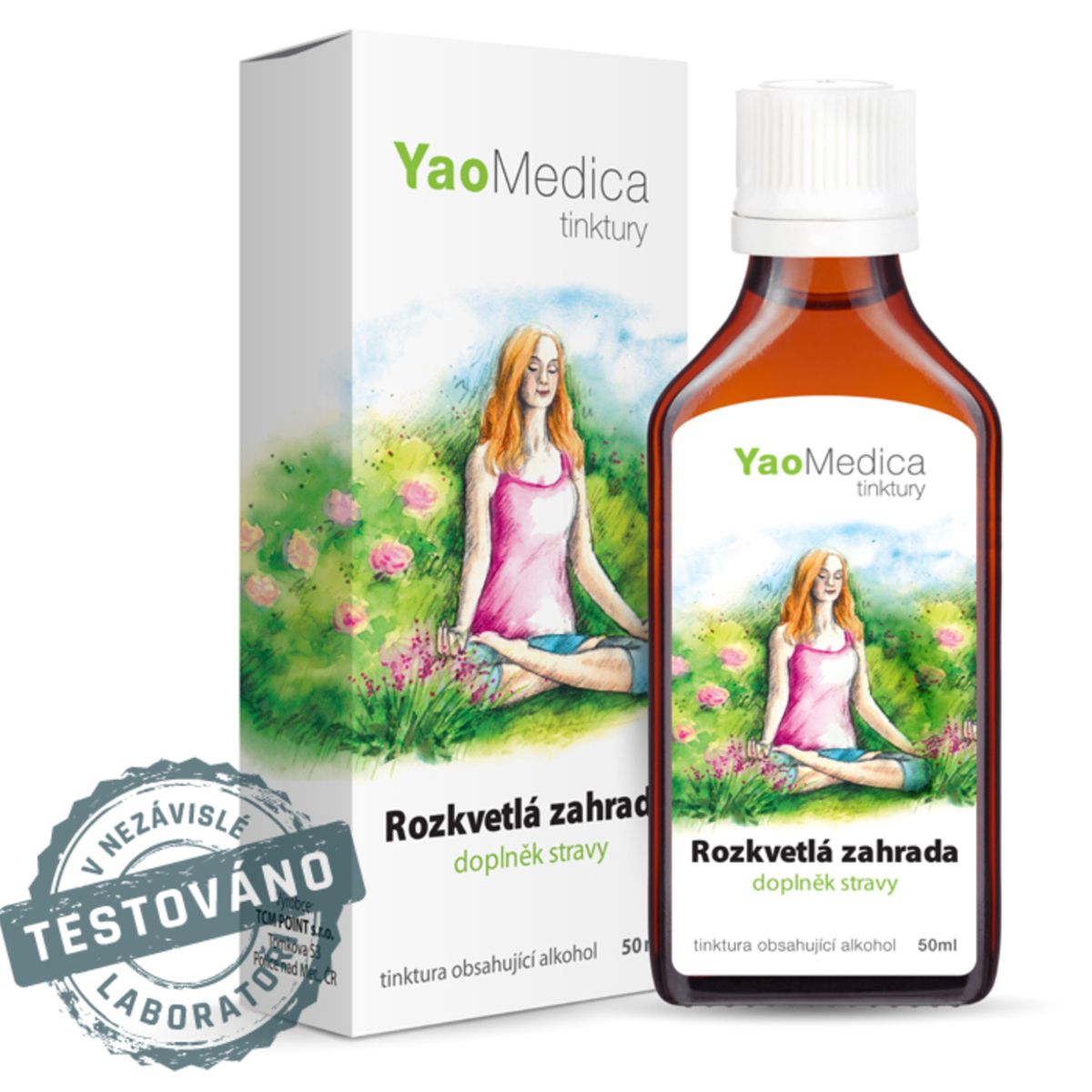 YaoMedica TINCTURE 107 - Blooming Garden | HARMONIZATION OF THE BODY | MENOPAUSE | 50 ml