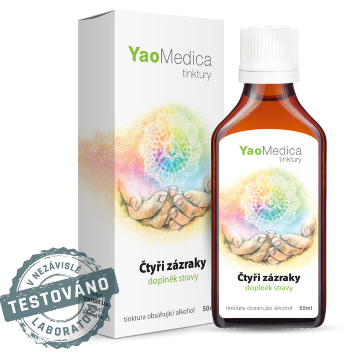 YaoMedica TINKTÚRA 113 - Štyri zázraky | DOLNÉ KONČATINY | 50 ml