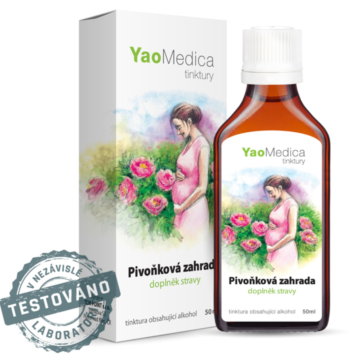 YaoMedica TINCTURE 116 - Peony Garden | SUPPORT + PROTECTION | PREGNANCY | 50 ml