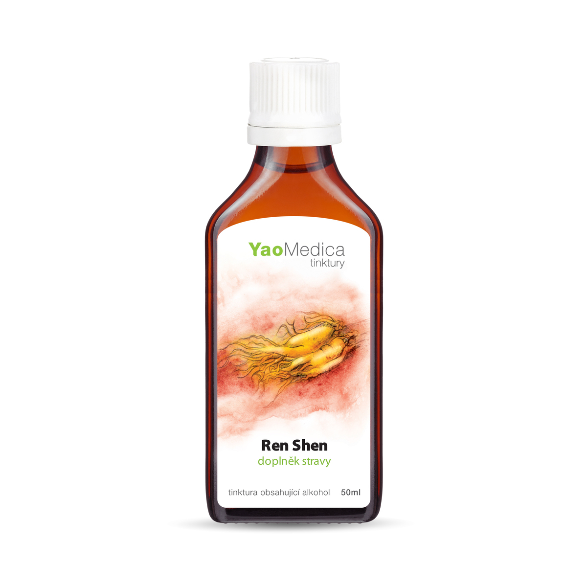 YaoMedica TINCTURE 027 - Ren Shen | STRESS + FATIGUE SUPPORT | MEMORY + SEXUAL HEALTH | 50 ml