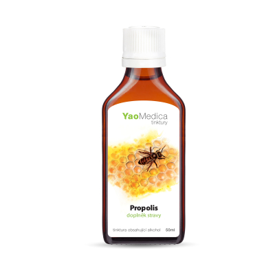 YaoMedica TINKTÚRA 099 - Propolis | POKOŽKA + SLIZNICE | 50 ml