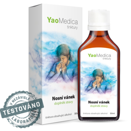YaoMedica TINKTURA 005 - Nosní vánek | PODPORA DÝCHACÍHO SYSTÉMU | 50 ml