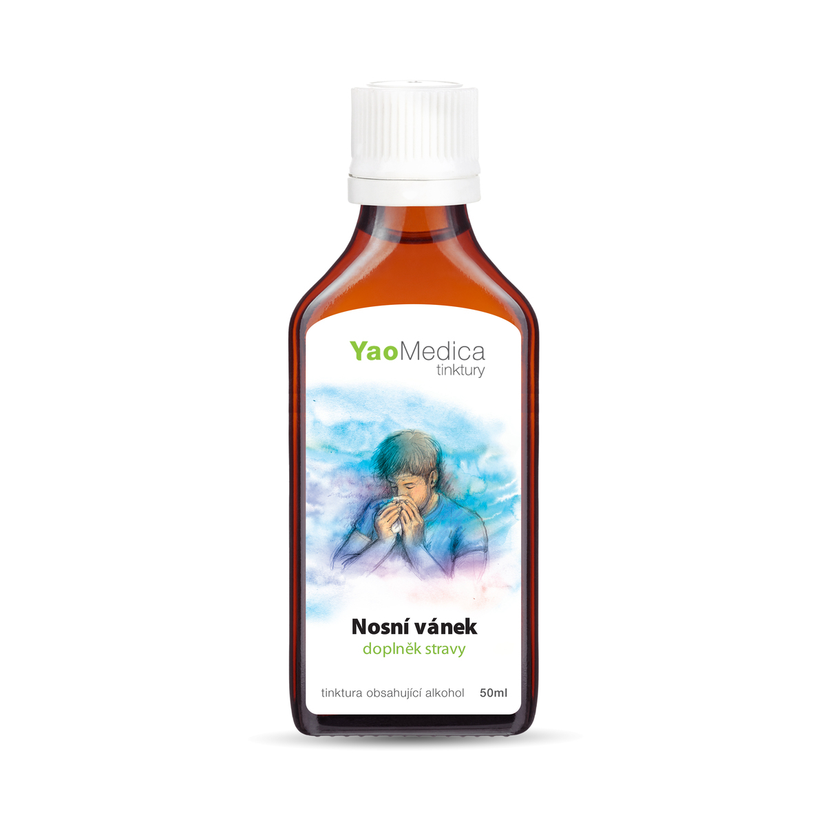 YaoMedica TINKTÚRA 005 - Nosový vánok | PODPORA DÝCHACIEHO SYSTÉMU | 50 ml