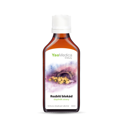 YaoMedica TINKTURA 012 - Rozbití blokád | UVOLNENÍ BLOKÁD | PODBŘIŠEK | 50 ml