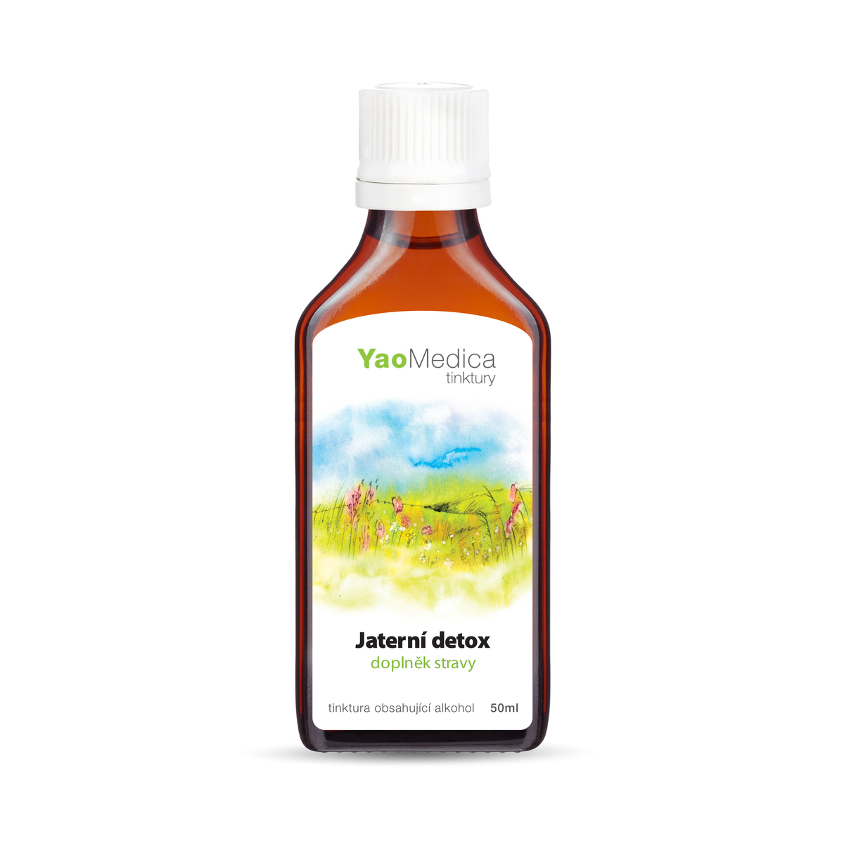 YaoMedica TINKTURA 024 - Jaterní detox | CELKOVÁ OČISTA JATER | 50 ml