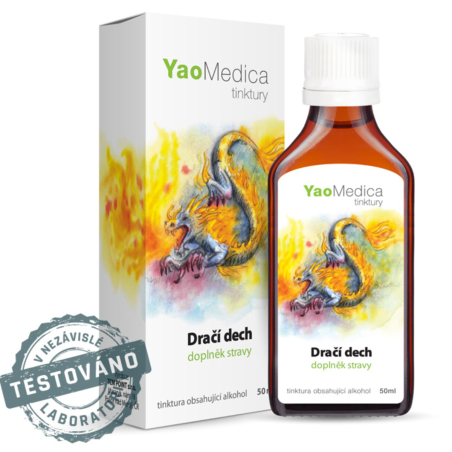 YaoMedica TINKTURA 033 - Dračí dech | PODPORA ORGANISMU V POČÁTCÍCH NACHLAZENÍ | 50 ml