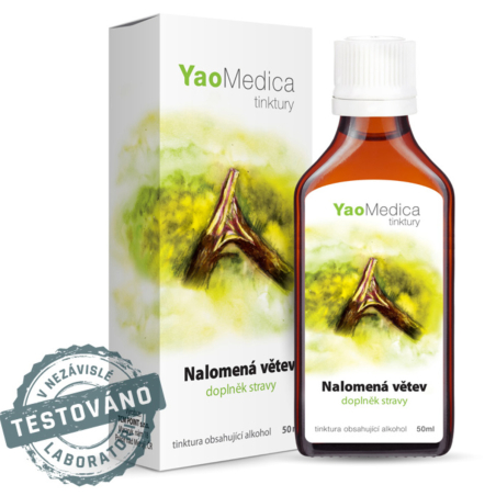 YaoMedica TINKTÚRA 035 - Nalomená vetva | PODPORA KĹBOV + KOSTÍ + CHRUPAVIEK | 50 ml