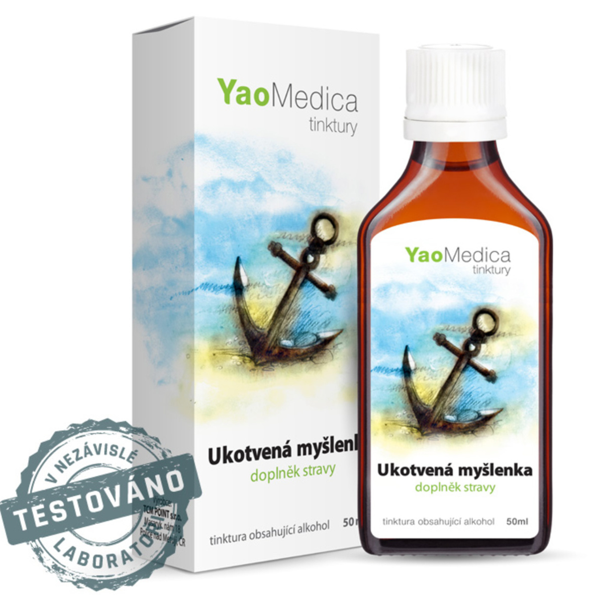 YaoMedica TINKTURA 042 - Ukotvená myšlenka | HARMONIZACE PSYCHIKY + KONCENTRACE | 50 ml