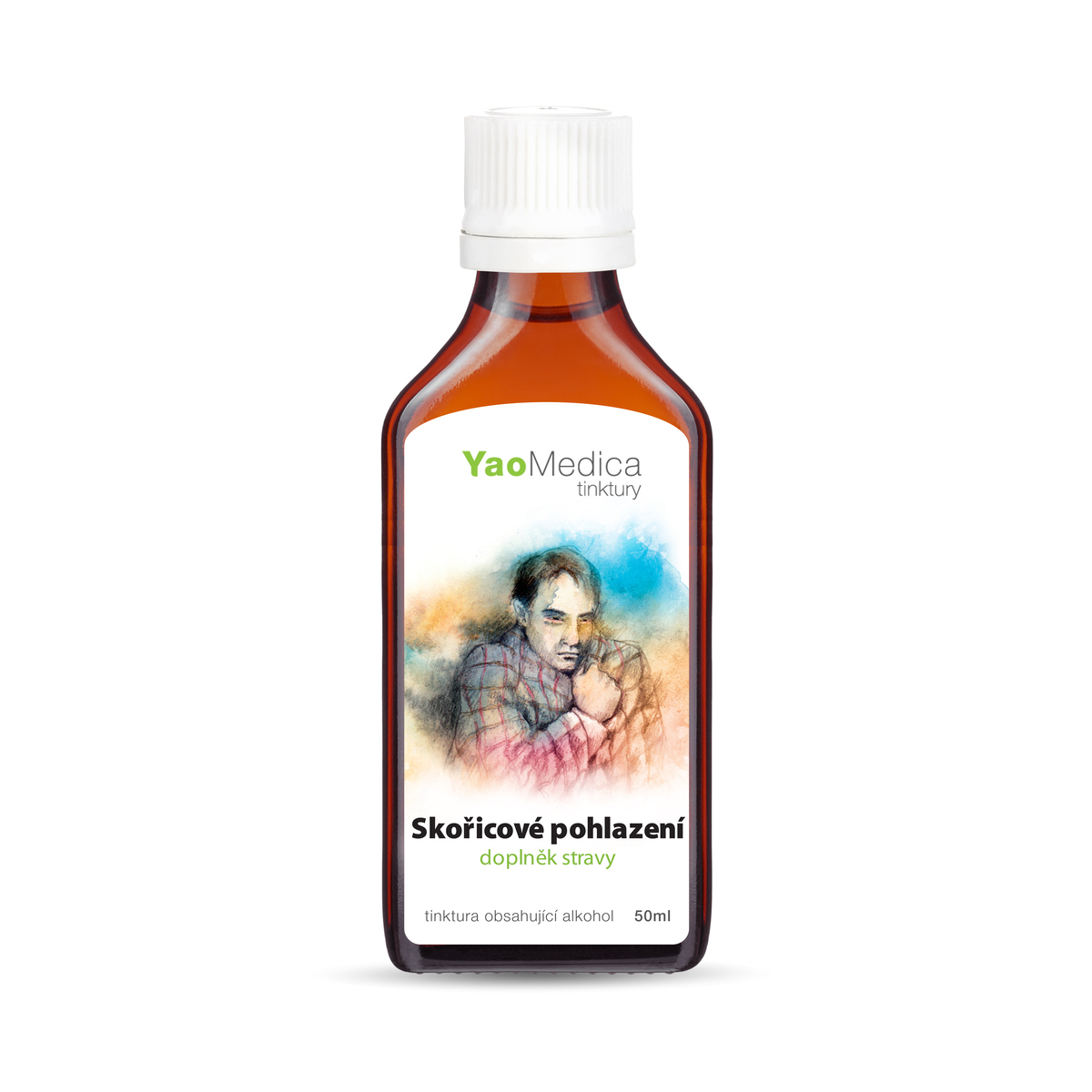 YaoMedica TINKTÚRA 050 - Škoricové pohladenie | ZAČIATKY NACHLADENIA | CHLAD + POTENIE | 50 ml