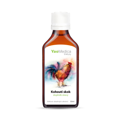 YaoMedica TINKTURA 052 - Kohoutí skok | DOLNÍ KONČETINY + PATY | 50 ml