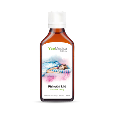 YaoMedica TINKTURA 057 - Půlnoční klid | KVALITNÍ SPÁNEK + MENTÁLNÍ POHODA | 50 ml