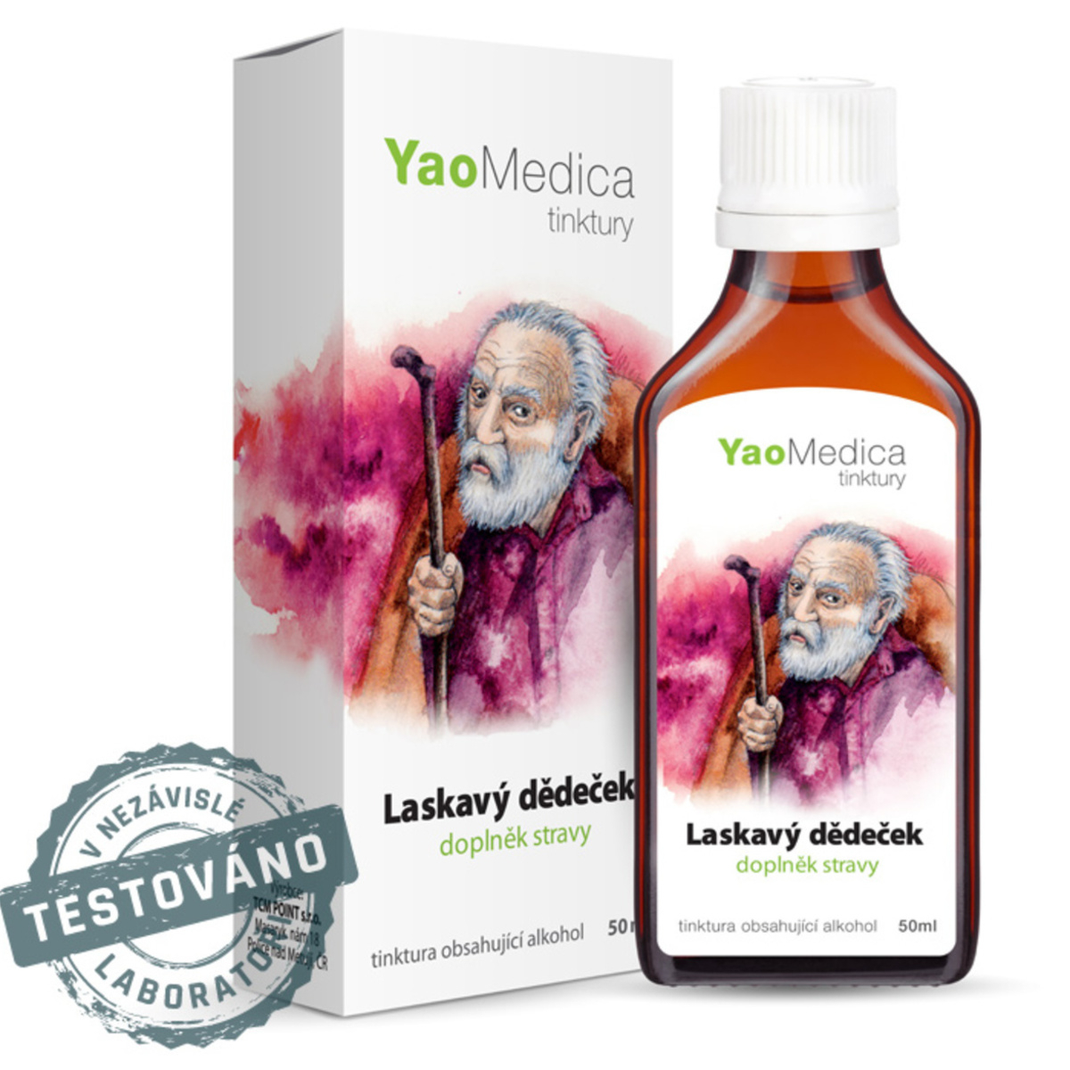 YaoMedica TINCTURE 058 - Kind Grandfather | IRRITABILITY | ANDROPAUSE | 50 ml