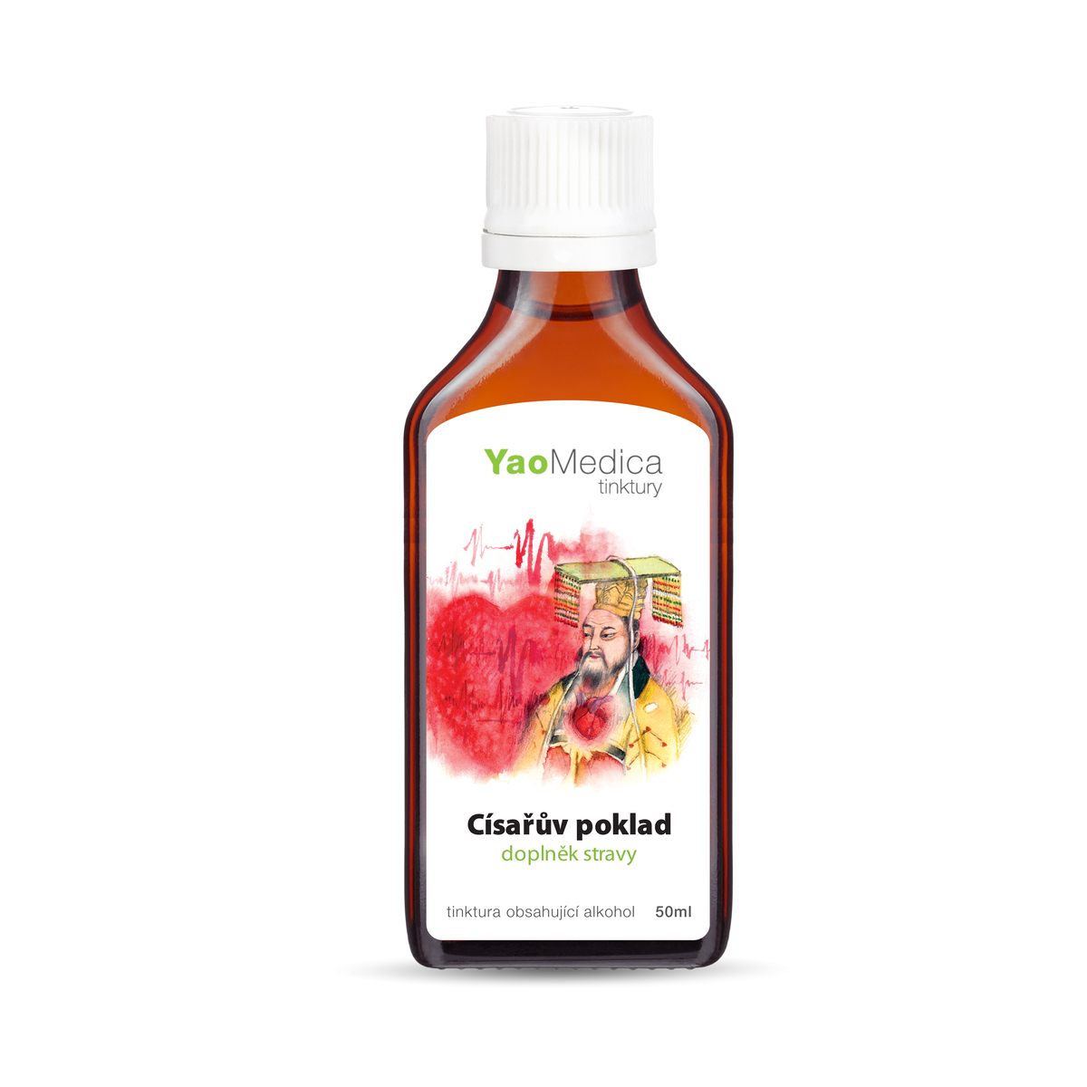 YaoMedica TINCTURE 064 - The Emperor's Treasure | CARDIOVASCULAR SYSTEM | CALMING OF EMOTIONS | 50 ml