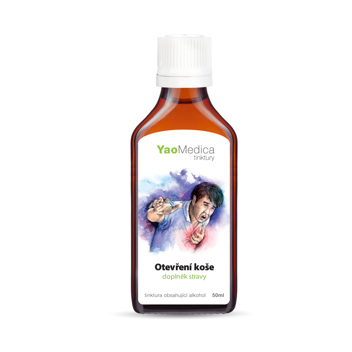 YaoMedica TINKTURA 066 - Otevření koše | HRUDNÍK | UVOLNĚNÍ | HLENY | 50 ml