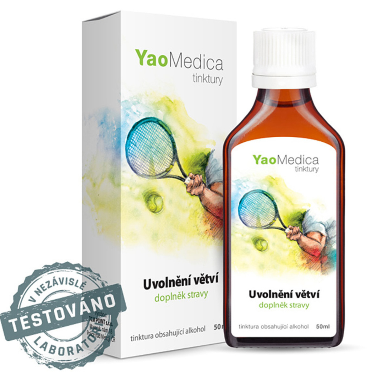 YaoMedica TINKTÚRA 067 - Uvoľnenie vetiev | LAKET | REGENERÁCIA + POHYBLIVOSŤ | 50 ml