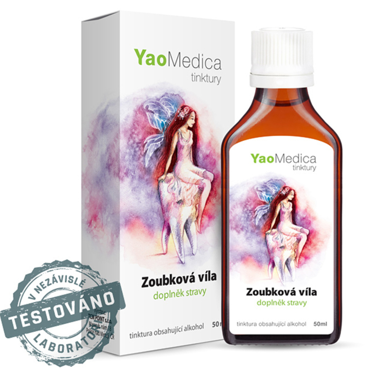 YaoMedica TINKTÚRA 073 - Zúbková víla | ĎASNÁ | VONKAJŠIE POUŽITIE | 50 ml