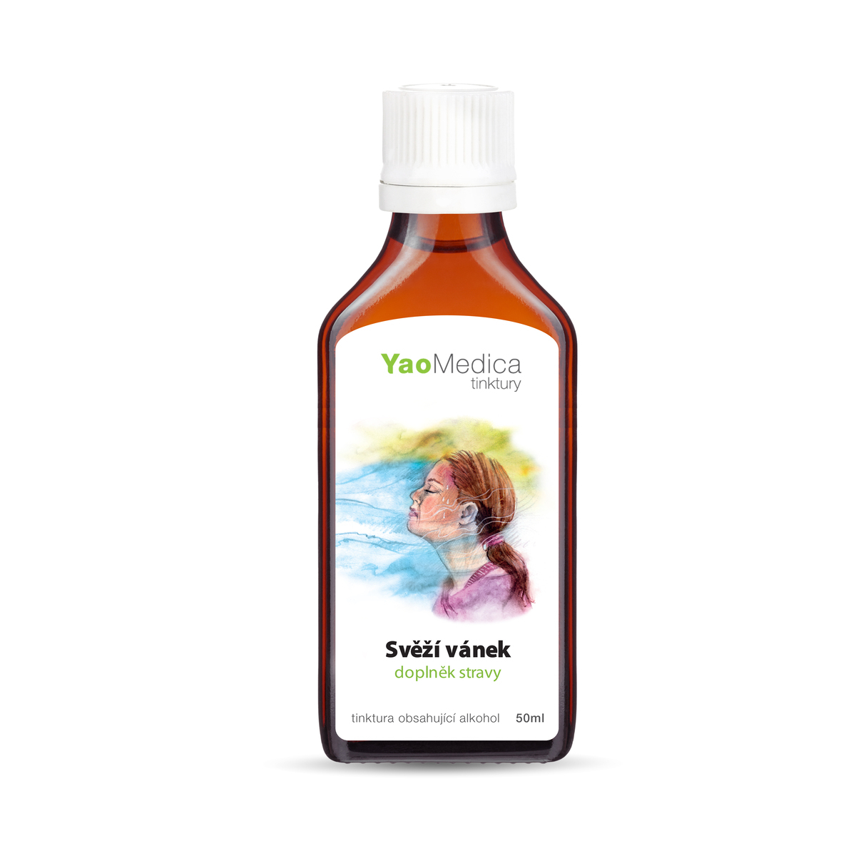 YaoMedica TINKTURA 077 - Svěží vánek | CÉVNÍ SOUSTAVA + KREVNÍ TLAK | NÁVALY | 50 ml