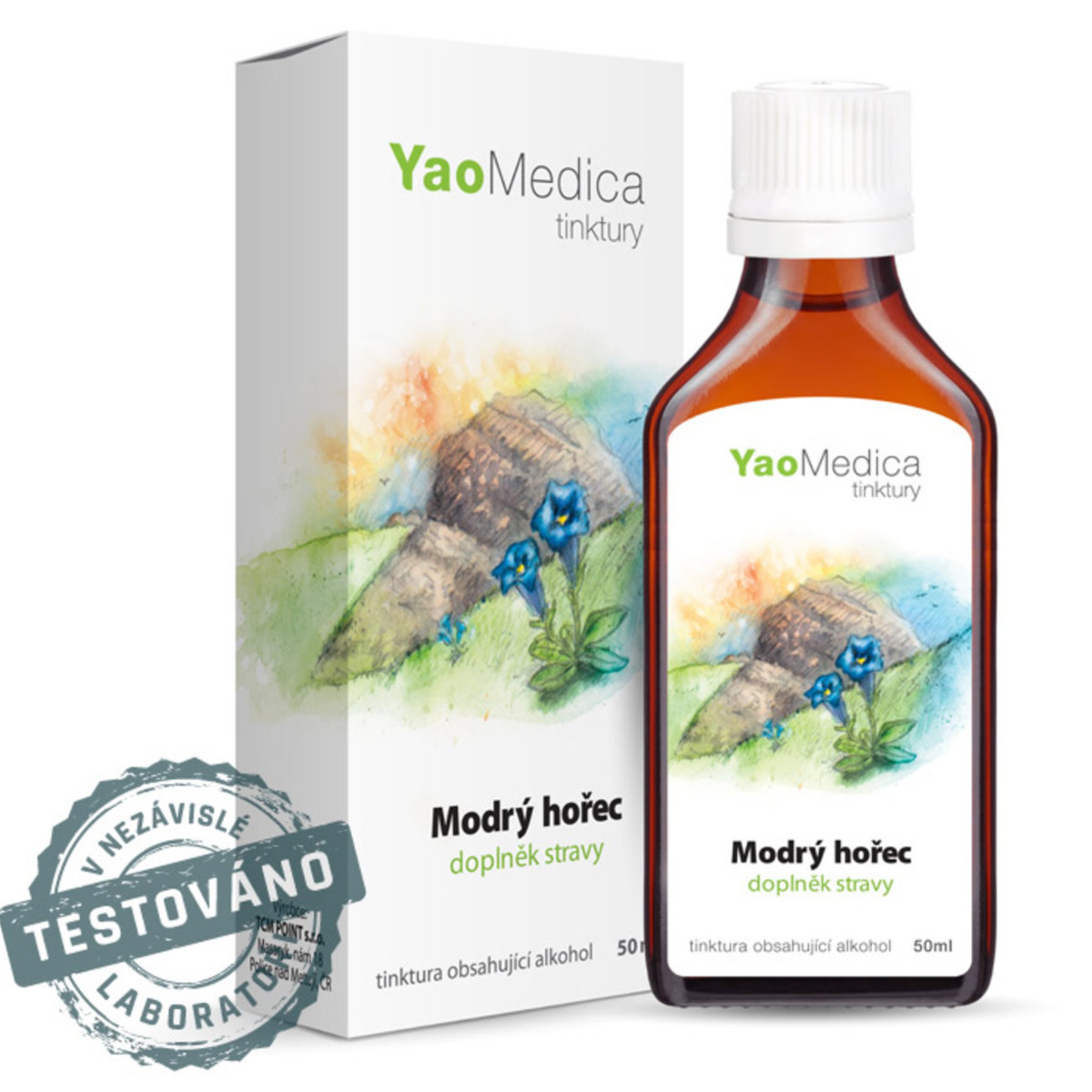 YaoMedica TINCTURE 078 - Blue Gentian | COOLING OF THE BODY | 50 ml