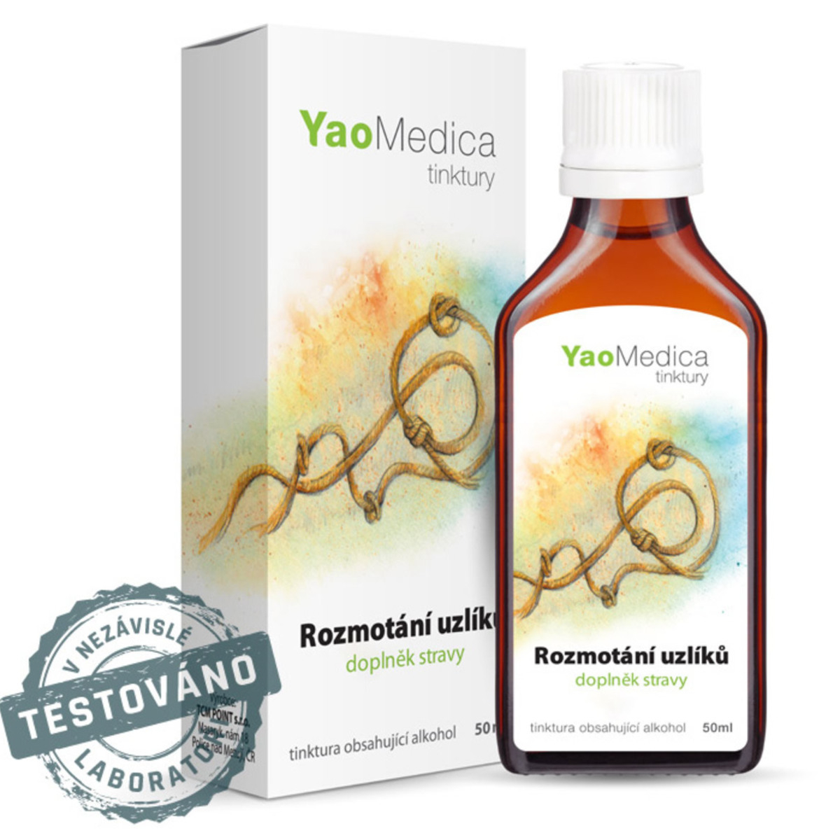 YaoMedica TINKTÚRA 079 - Rozmotanie uzlíkov | LYMFATICKÝ SYSTÉM | KRK | 50 ml