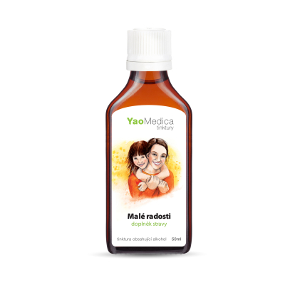 YaoMedica TINKTÚRA 084 - Malé radosti | NERVOVÝ SYSTÉM | UKĽUDNENIE + ZLEPŠENIE NÁLADY | 50 ml