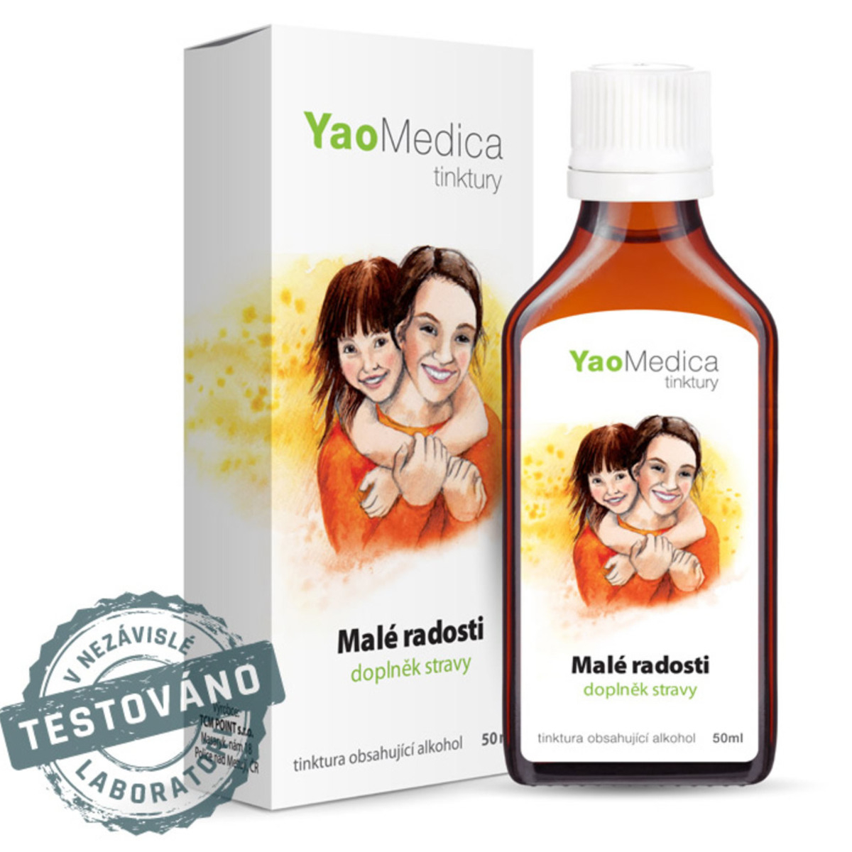 YaoMedica TINKTURA 084 - Malé radosti | NERVOVÝ SYSTÉM | ZKLIDNĚNÍ + ZLEPŠENÍ NÁLADY | 50 ml