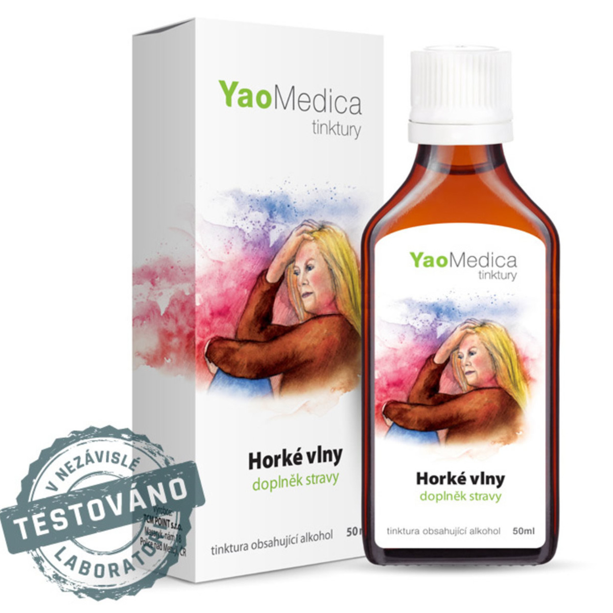 YaoMedica TINCTURE 086 - Hot Waves | MENTAL WELL-BEING | HOT FLASHES + MENTAL IMBALANCE | 50 ml