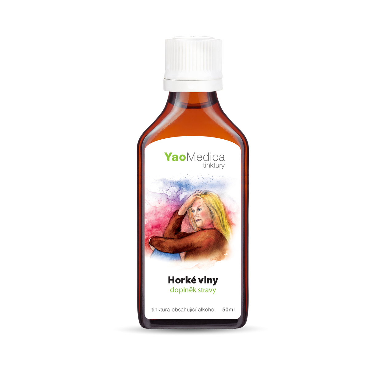 YaoMedica TINKTURA 086 - Horké vlny | MENTÁLNÍ POHODA | NÁVALY + PSYCHICKÉ NEROVNOVÁHY | 50 ml