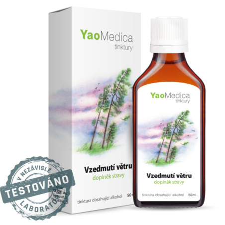 YaoMedica TINKTURA 091 - Vzedmutí větru | CÉVNÍ SOUSTAVA + KREVNÍ TLAK | EMOCE + STRES | 50 ml