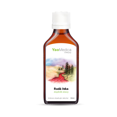 YaoMedica TINKTÚRA 092 - Červená rieka | MOČOVÝ MECHÚR + OBLIČKY | 50 ml