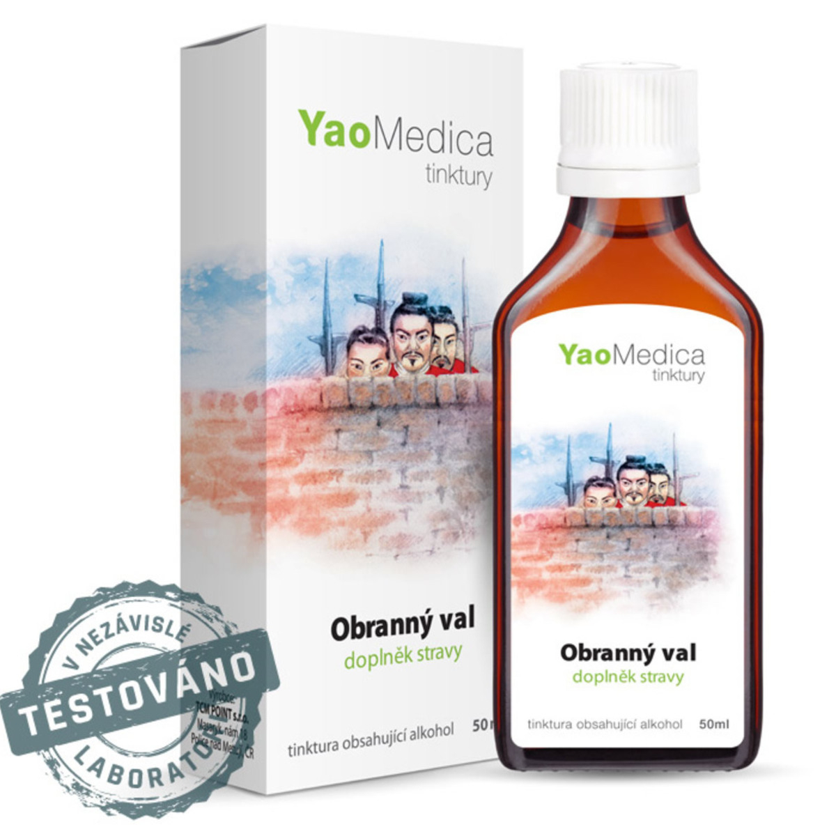 YaoMedica TINCTURE 095 - Defensive Wall | IMMUNITY OF THE BODY + NATURAL DEFENSES | 50 ml