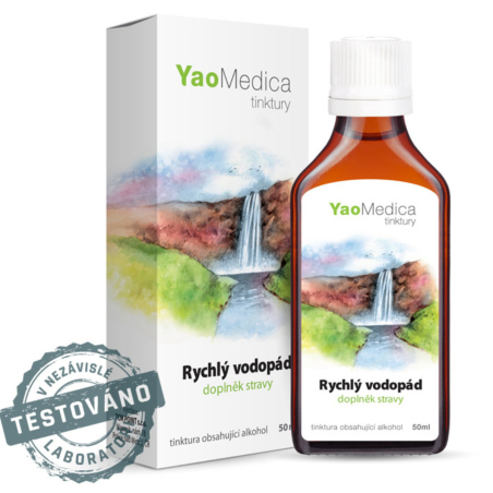 YaoMedica TINKTURA 098 - Rychlý vodopád | TRÁVICÍ SOUSTAVA + STŘEVA | ZVRACENÍ + KŘEČE | 50 ml