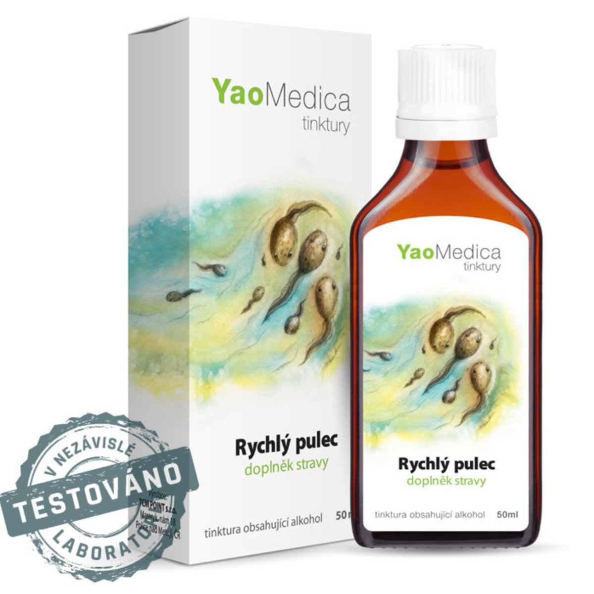 YaoMedica TINCTURE 101 - Fast Tadpole | ESSENCE OF FERTILITY | MALE FERTILITY | 50 ml
