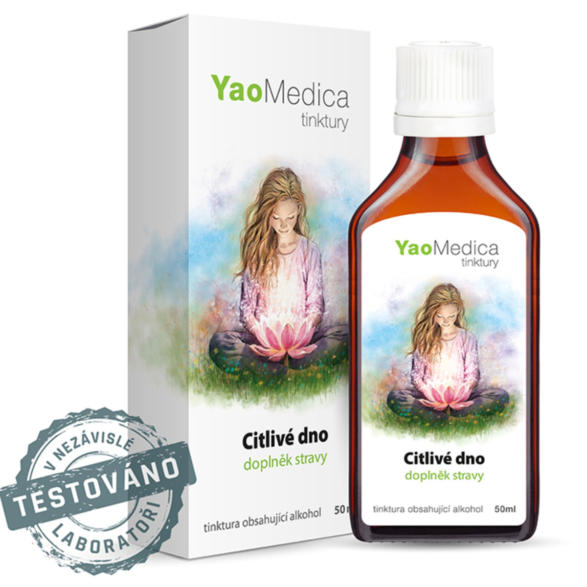 YaoMedica TINKTURA 119 - Citlivé dno | MOČOVÝ MĚCHÝŘ + SLEZINA | 50 ml