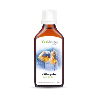 YaoMedica TINKTURA 126 - Výživa pulzu | PLÍCE | PO AKUTNÍM NAPADENÍ VNĚJŠÍ ŠKODLIVINOU | 50 ml