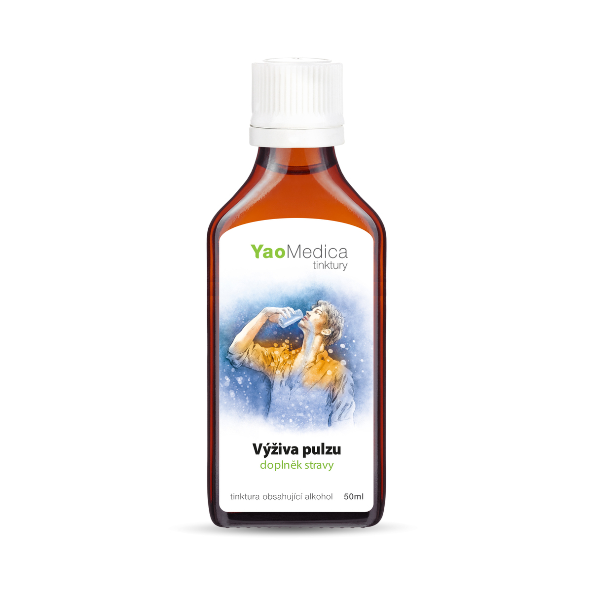 YaoMedica TINKTURA 126 - Výživa pulzu | PLÍCE | PO AKUTNÍM NAPADENÍ VNĚJŠÍ ŠKODLIVINOU | 50 ml