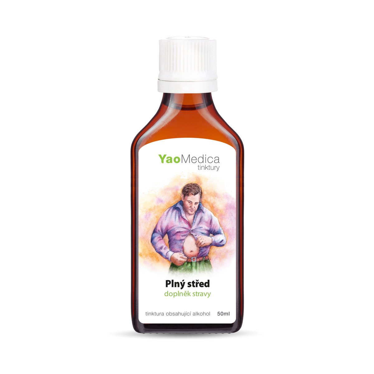 YaoMedica TINKTURA 127 - Plný střed | PODPORA TRÁVENÍ + HARMONIZACE ŽALUDKU | 50 ml