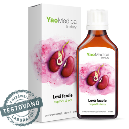 YaoMedica TINCTURE 128 - Left bean | STRONGER RECIPE | KIDNEYS + URINARY SYSTEM | 50 ml
