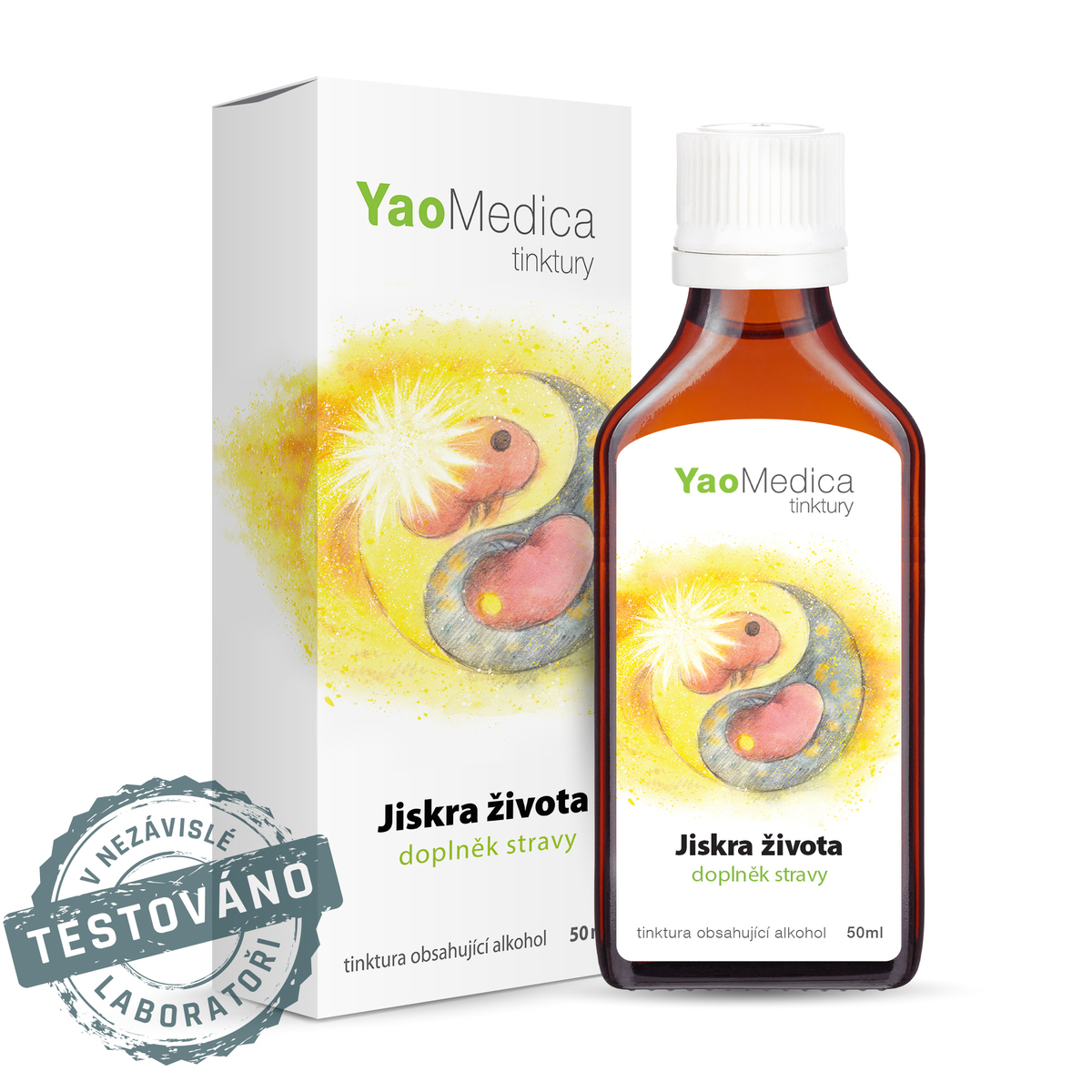 YaoMedica TINCTURE 129 - Spark of Life | OVERALL VITALITY + HARMONIZATION OF WATER METABOLISM | 50 ml