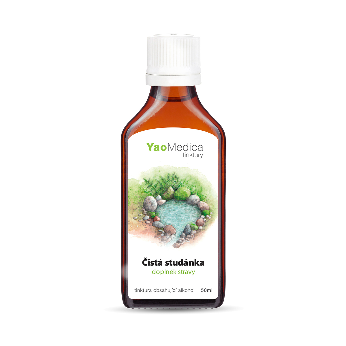 YaoMedica TINCTURE 130 - Clear Spring | HEART + SMALL INTESTINE | REMOVAL OF HEAT + COOLING OF BLOOD | 50 ml