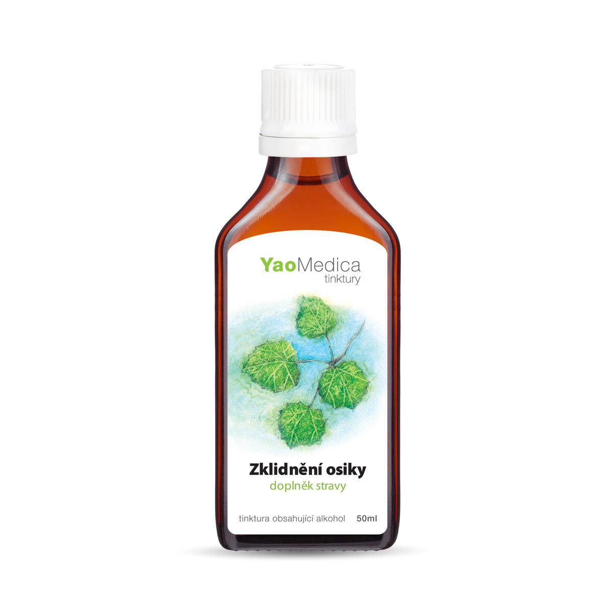 YaoMedica TINKTÚRA 115 - Upokojenie osiky | PEČEŇ + OBLIČKY | 50 ml