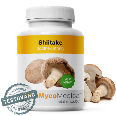 MycoMedica SHIITAKE | Shiitake Mushroom | Lentinula edodes | ≥30/✓/x % | 90 capsules