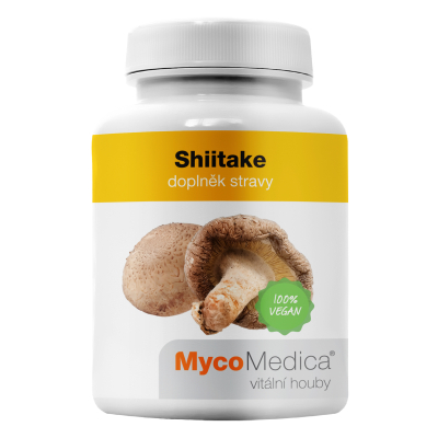 MycoMedica SHIITAKE | Shiitake Mushroom | Lentinula edodes | ≥30/✓/x % | 90 capsules