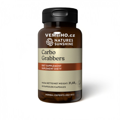 Nature's Sunshine Carbo Grabbers | CARBOHYDRATE ABSORBER | 60 capsules of 528 mg ❤ VEMsiHO.cz ❤ 100% Natural food supplements, cosmetics, essential oils