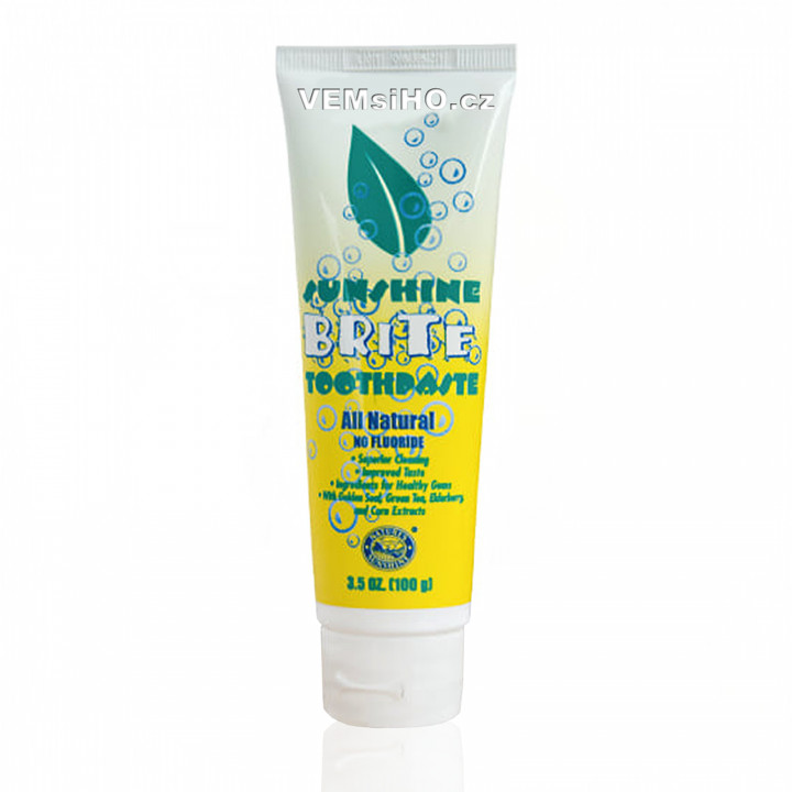 Nature's Sunshine TOOTHPASTE Sunshine Brite | NATURAL RECIPE | 100 g ❤ VEMsiHO.cz ❤ 100% Natural food supplements, cosmetics, essential oils