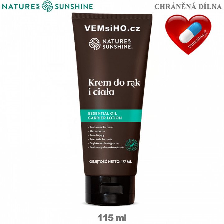 Nature's Sunshine Krém na ruky a telo | 115 ml ❤ VEMsiHO.cz ❤ 100% Prírodné doplnky stravy, kozmetika, esenciálne oleje