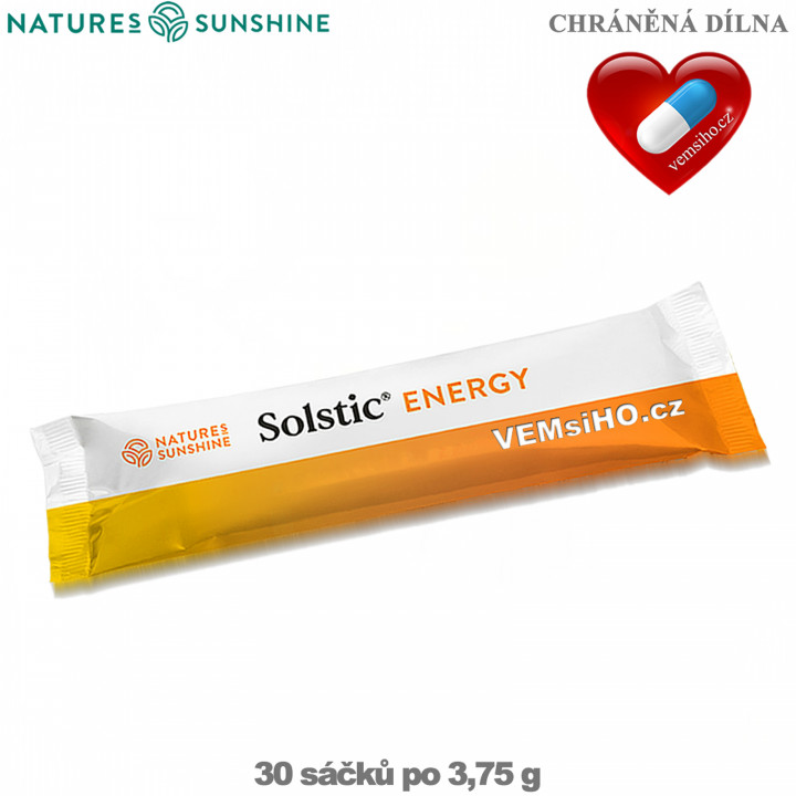 Nature's Sunshine SOLSTIC Energia z prírody | ENERGIA PO MNOHO HODÍN | 30 sáčkov po 3,75 g ❤ VEMsiHO.cz ❤ 100% Prírodné doplnky stravy, kozmetika, esenciálne oleje